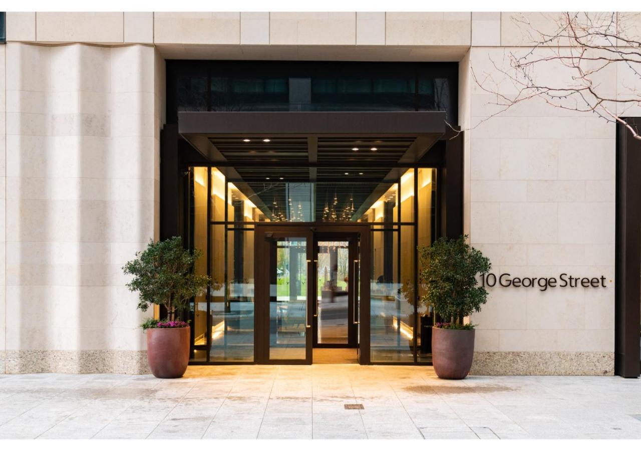 Elegant And Modern Apartments In Canary Wharf Right Next To Thames Londres Exterior foto